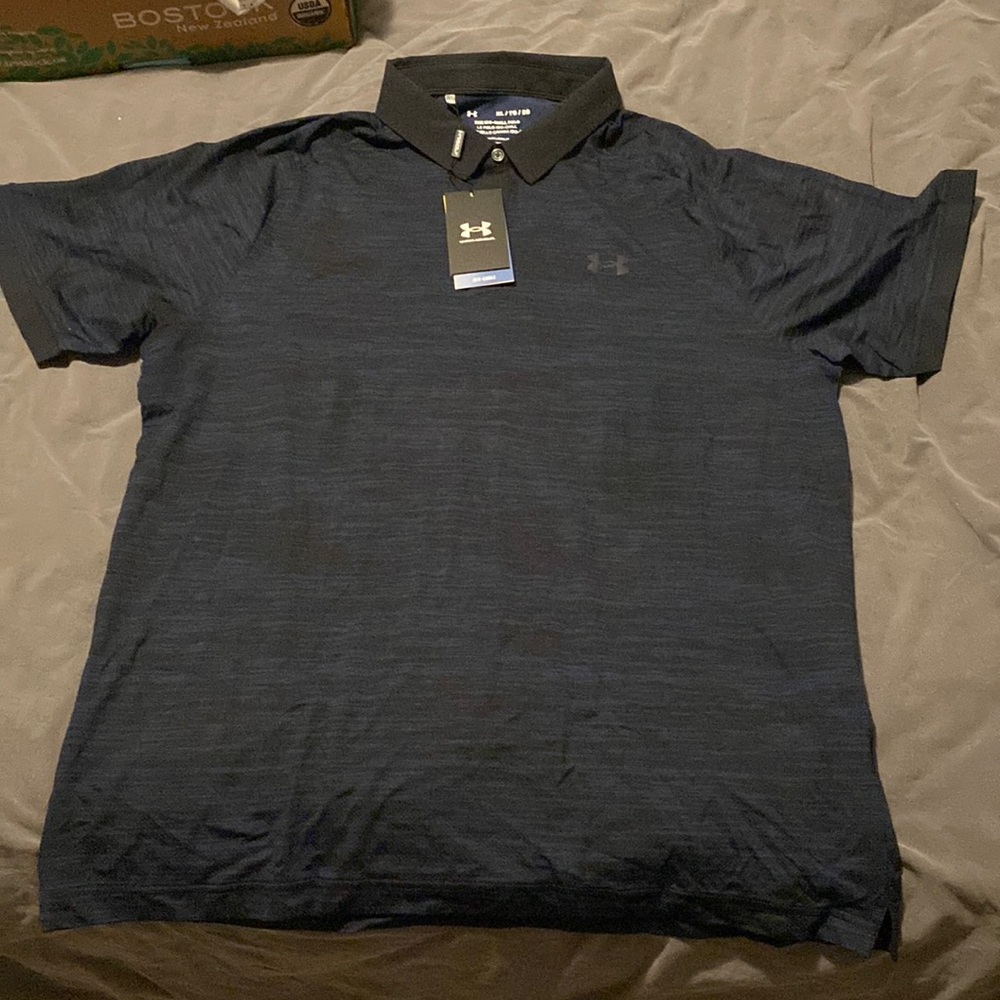 Mens under armor polo
